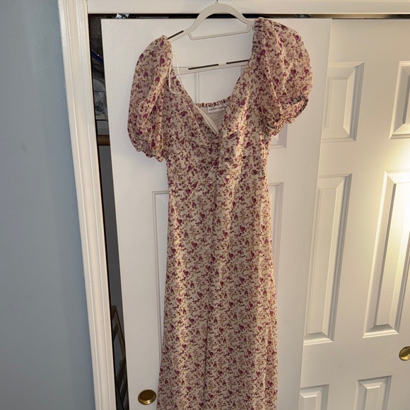 Sincerely Jules Pink Floral Long Sleeve Dress - Picture 1 of 3
